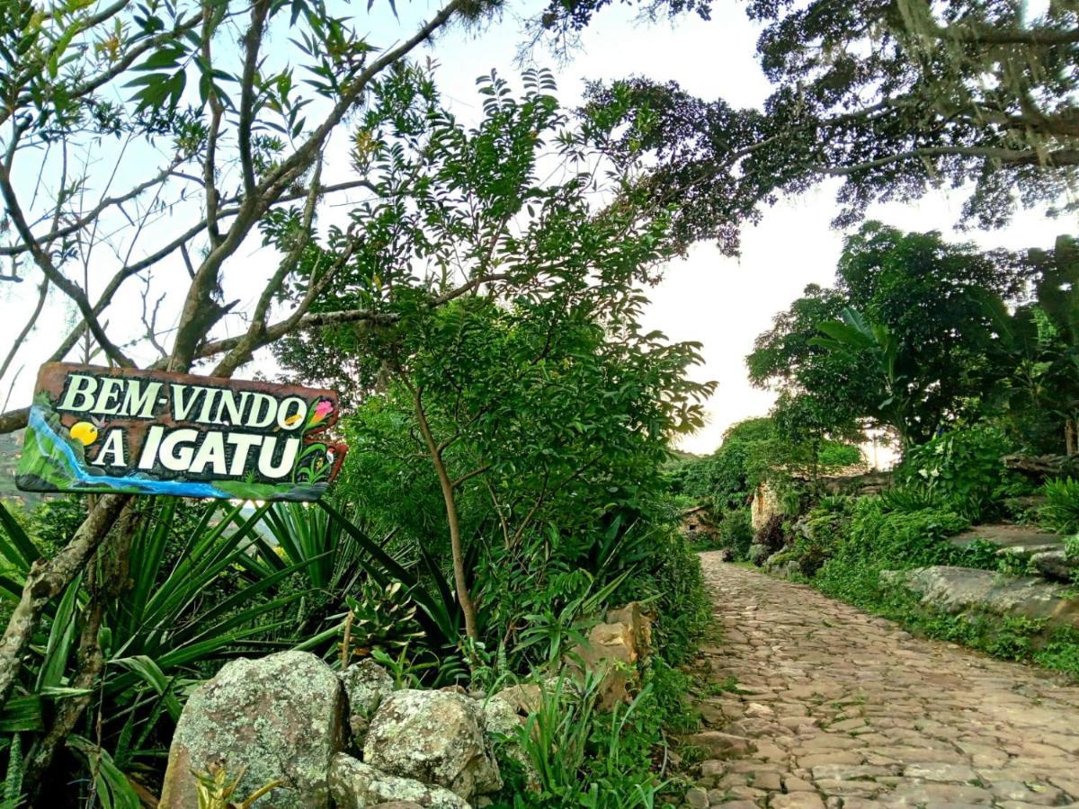 Casa Trilhas De Igatu - Chapada Diamantina - Bahia Bed & Breakfast Exterior foto